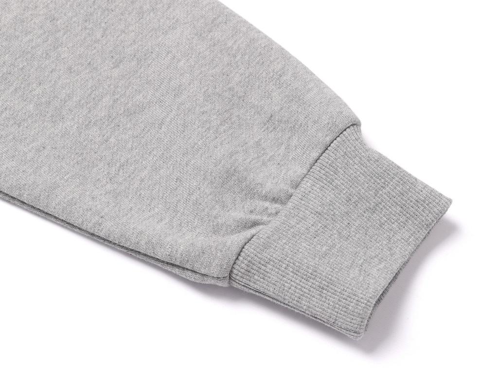 VANNWORKS Comport Bear Oversized Sweatshirt (Vndts105) Melange Grey