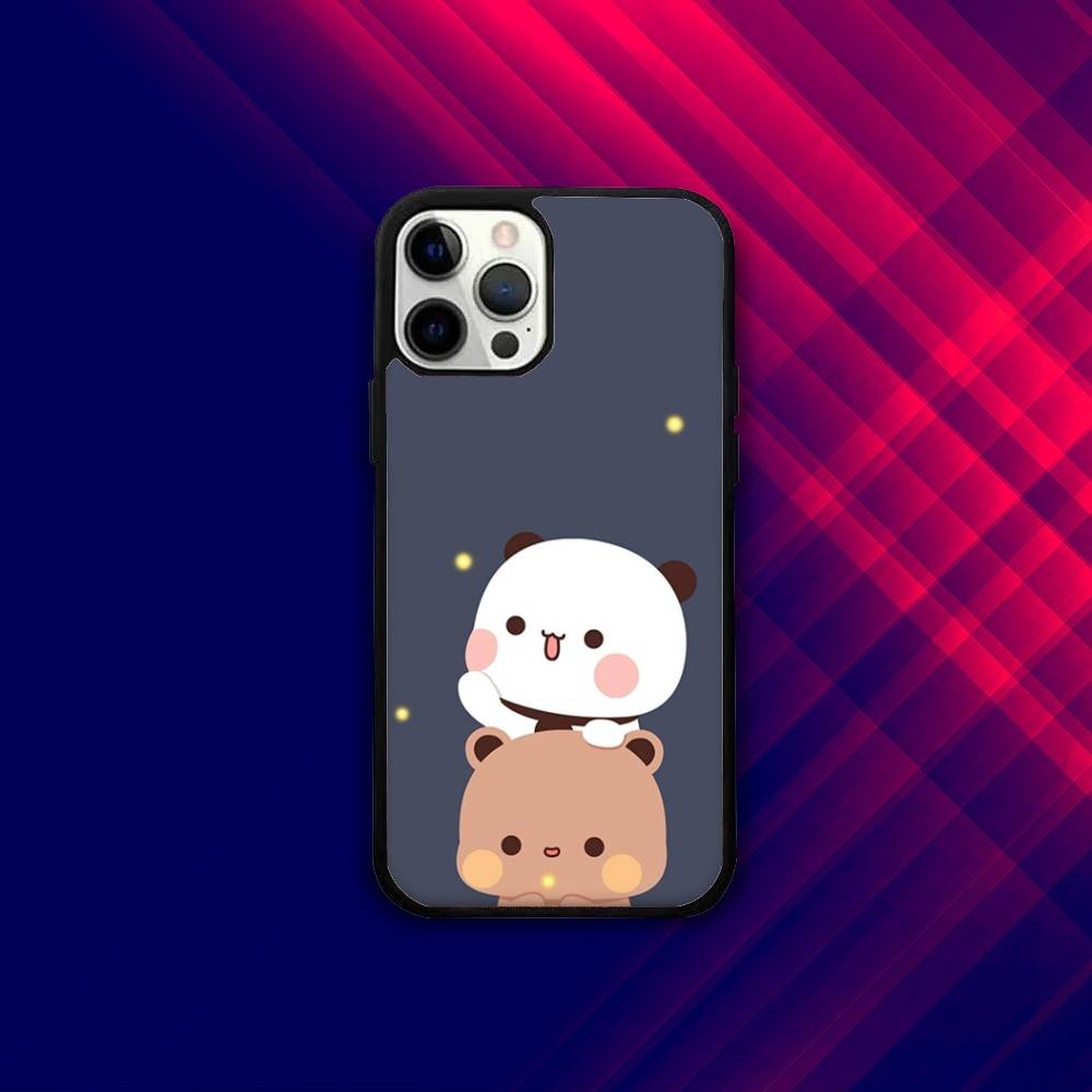 Cute Cartoon BUBU DUDU Phone Case For iPhone 16e,16,15,14,13,12,11,Plus,Pro,Max,Mini Magsafe Magnetic Wireless Charging
