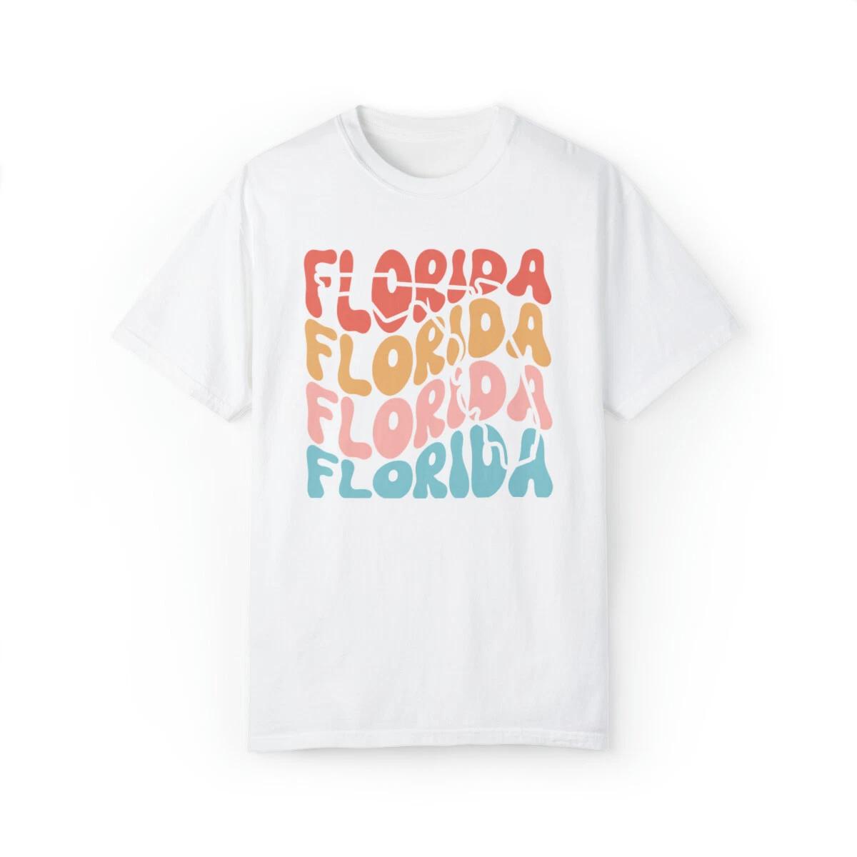 Florida State Shirt, Florida Travel Shirt, Florida Gifts, Beach Vacation TShirt XL