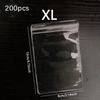 50pcs, Anti-oxidation Jewelry Bags, Clear Jewelry Zipper Bags, Small Jewelry Organizer, Ring Earring Storage Bags,