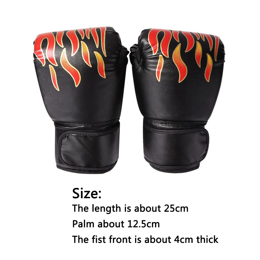 Thickened Boxing Gloves MuayThai Sanda Professional Competition  for Training Sandbag Fighting Taekwondo Adult Kid Sport Supplie