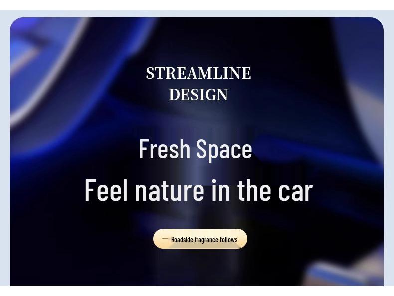 Car Air Freshener 2025 - New Car Perfume, Long-Lasting High-End Fragrance for Car Interior Deodorization and Odor Removal.