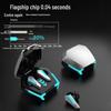 Hochwertige kabellose Bluetooth-Gaming-Ohrhörer mit geringer Latenz, In-Ear-Schalllokalisierung und langer Akkulaufzeit