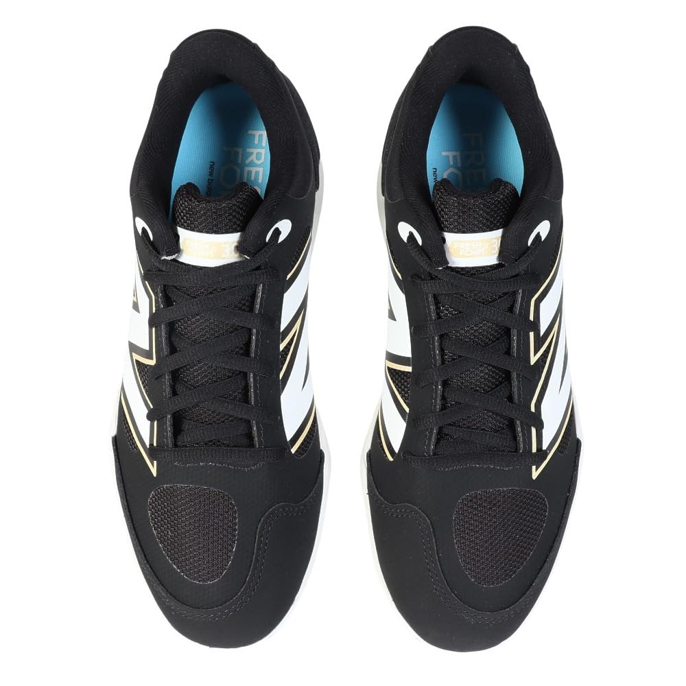 New Balance Baseball Cleats L3000BK72E FRESH FOAM X Metal Spikes Men's Black 26.0cm