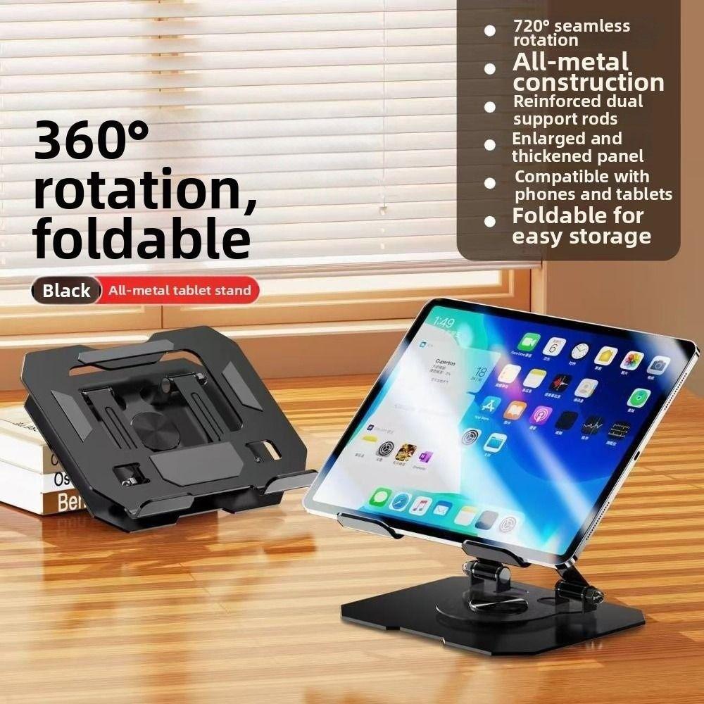 360° Rotation Tablet Stand Adjustable Tablet Riser Laptop Support Bracket  Tablet Accessories