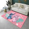 Cute S-Stitch Cartoon Non-Slip Area Rug for Living Room,Bedroom,Playroom,Soft Carpet Floor Mat Home Decor Rug Kids Room Gift