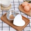 2Pcs Heart Shaped Cake Pans Aluminum Pans With Removable Bottom, Kitchen Baking Bread Cheesecake Non-Stick Cake Mold Heart-Shape Cake Tray For DIY,