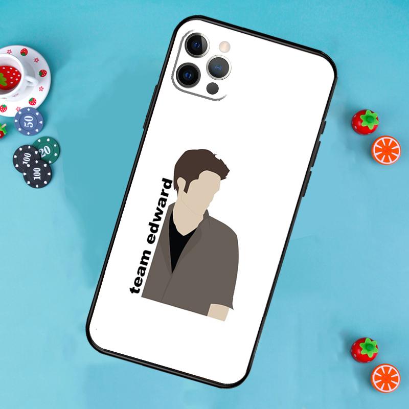 Twilight Edward Cullen Bella Phone Case For iPhone 17 Air 13 16 15 11 12 14 Pro Max 13 12 mini 15 16 Plus 16e Cover Funda