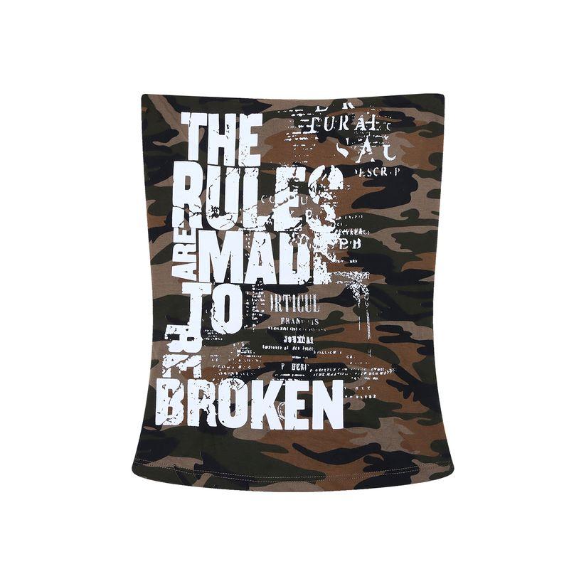 American vintage Letters Print Gyaru Red Tube Top Vest Women Summer Short Slimming With Chest Pad Outer Wear Top