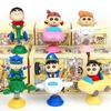 Crayon Shin Chan Shaking Figurine Blind Box Collectible With Stress Relief Toy For Kids And Teens