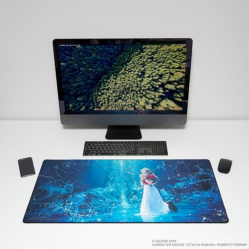 Final Fantasy VII Rebirth Gaming Mouse Pad Key Art Aerith