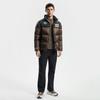 Fila Ski Series 4810 Snow Peak Goose Down Trendy Personality Cool Sports Color Block Warm Stand Collar Woven Down Jacket Men Jacket A11M546927FBG