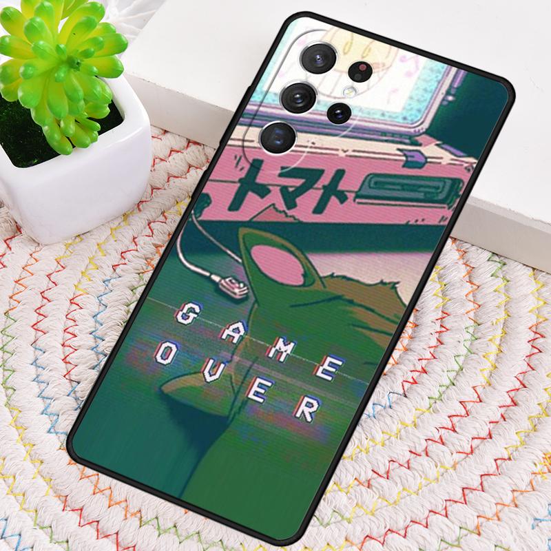 Art Pixel Aesthetic Phone Case for Samsung Galaxy note 10 pro S26 Ultra S23 S24 FE S25 S21 S22 PLUS shockproof Cove