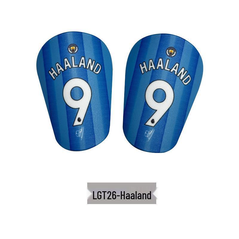 Ultra-Light Mini Shin Guards - Messi #10 & Ronaldo #7 Design for Adults & Kids