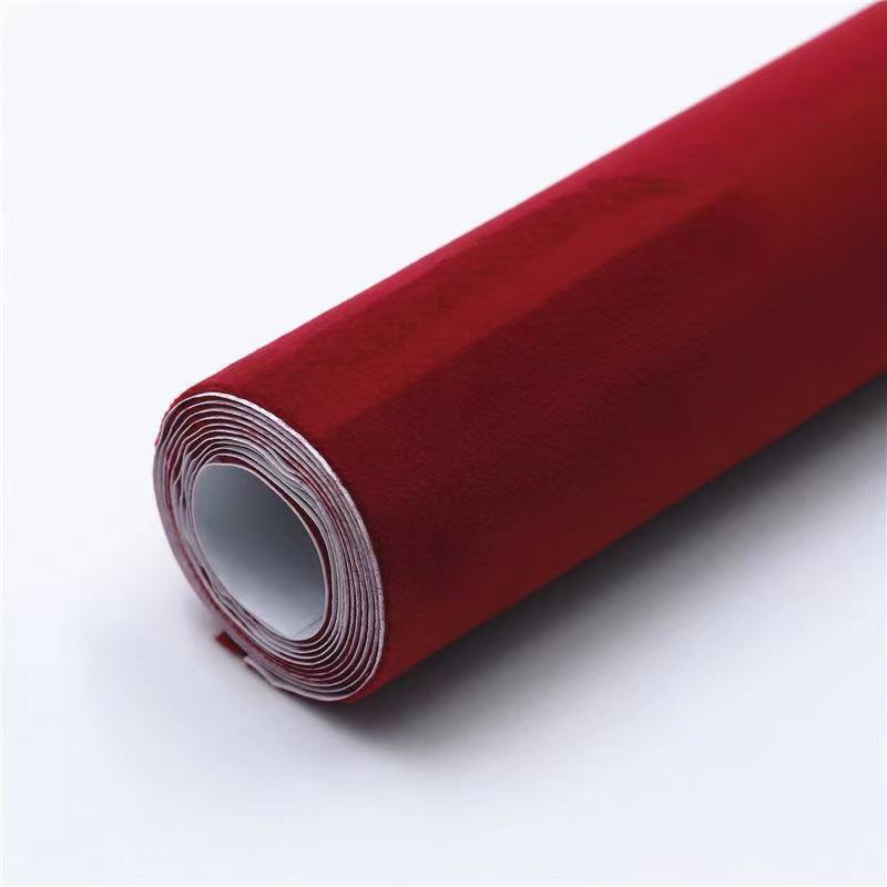 Self-adhesive Suede Leather for Home and Car Modification and Decoration