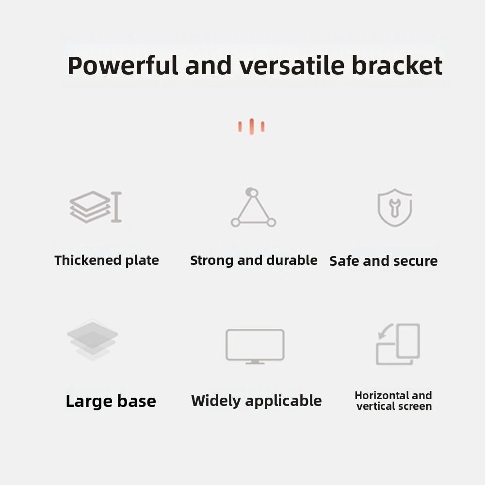 Large Base Computer Monitor Stand 14-27 Inches PC Screen Stand Bracket  School