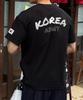 BYMONO [M-6Xl] Korea Army Big Size Roca Short Sleeve T-Shirt