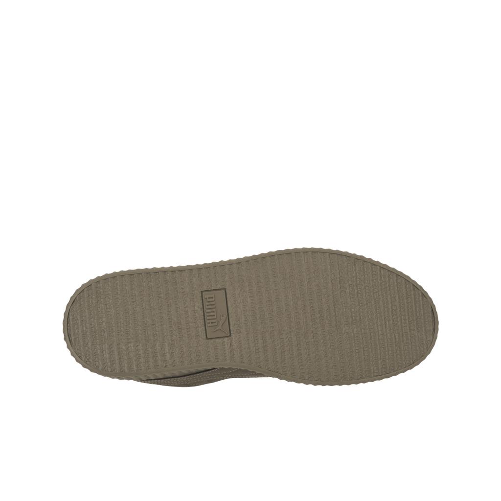 Fenty x Puma Creeper Phatty Earth Tone Pack - Totally Taupe Unisex Sneaker Braun Gold Warmweiß 396813-01