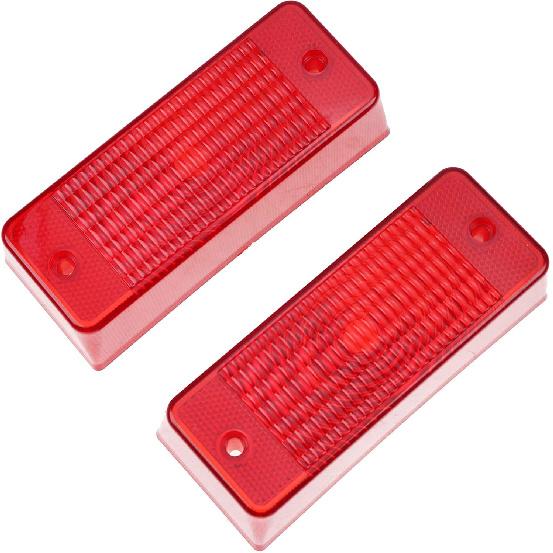 

Solarhome 2 PCS Rear Tail Light Lens 6672276 for Bobcat Skid Steer Loader 553 751 753 763 773 863 864 873 883 963 A220 A300 S100 S130 S150 T110 T140