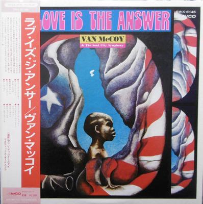 LP Record VAN MCCOY  Love Is The Answer SWX6145 AVCO 1974 Japan Obi SoulFunk Used