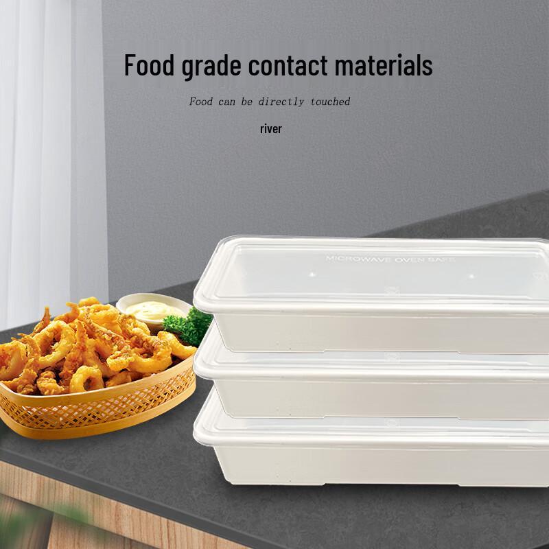 Jinmei Box King Einweg-Mikrowellengeeignete Lebensmittelbehälter mit Deckeln