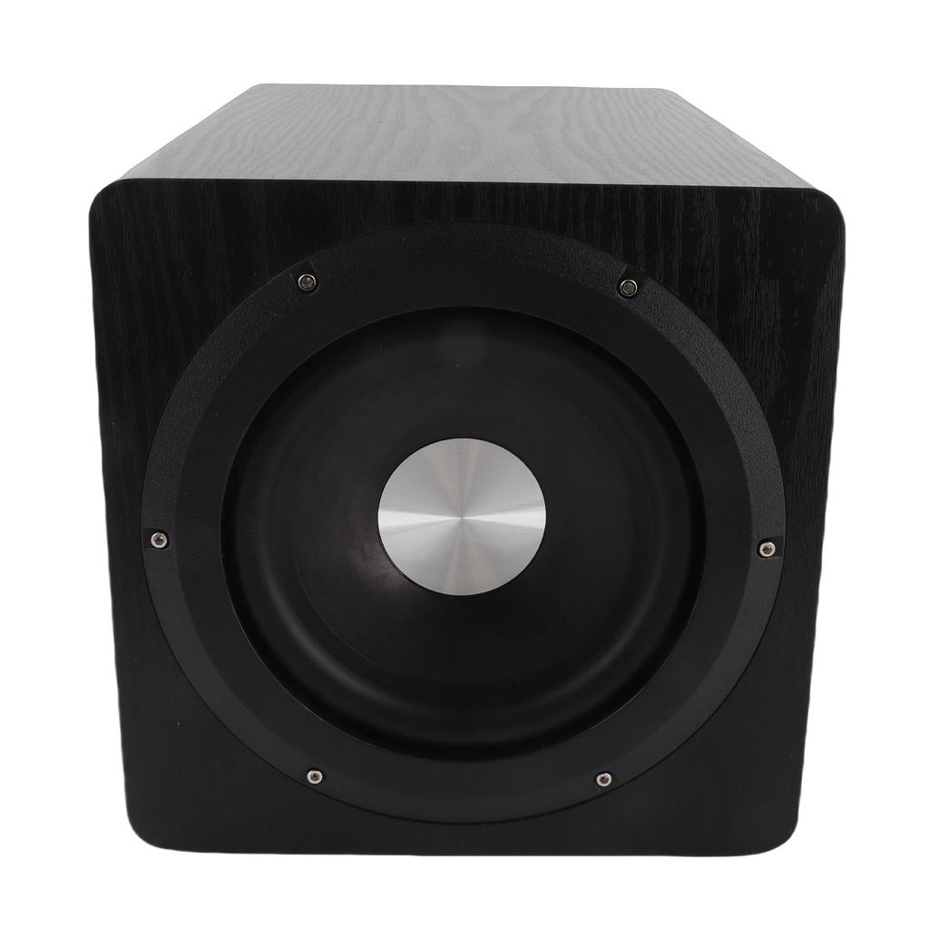 6.5 Inch Powered Subwoofer HiFi 100W High Power Deep Bass Turbocharged Subwoofer Black