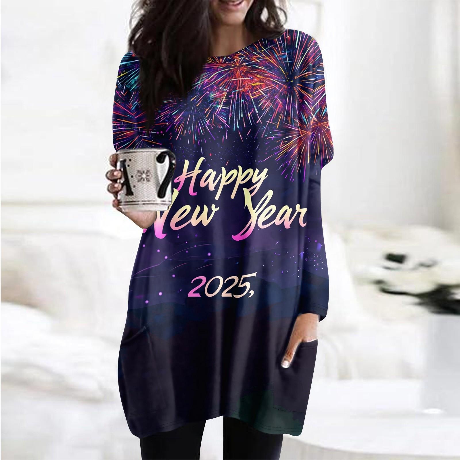 

Женская толстовка с круглым вырезом и принтом, платье-рубашка с длинными рукавами и принтом, пуловер свободного покроя, свободный крой, топы с карманами L