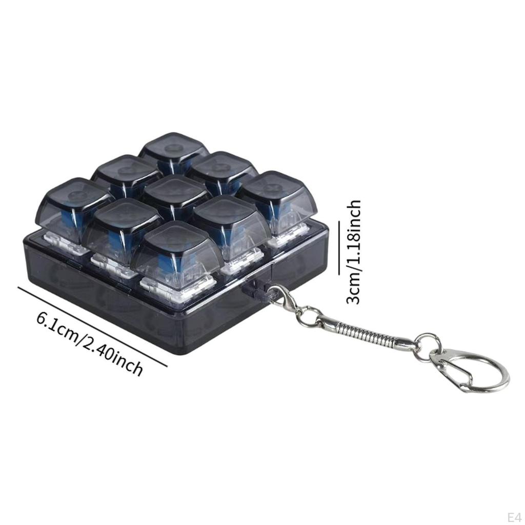 Tastatur Fidget Dekompression Taschenformat Neuheit