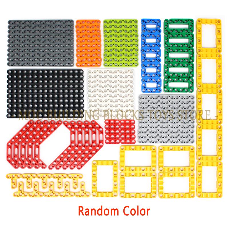 

120 шт., технические детали «сделай сам», 6 цветов, подъемник, толстые строительные кирпичи, блоки, набор аксессуаров, балка, механические объемные высокотехнологичные игрушки