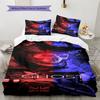 Simon Ghost Pattern Bedding Set Quilt Cover Pillowcase Home Decor Gift (1 * duvet cover + 2 * pillowcase, without core)