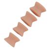 8 Pairs Toes Separator Soft Silicone Relieve Pain Reduce Friction Toes Spacer Bunion Corrector Skin Color