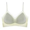 Ultra-thin summer thin styles gather, anti-sagging, sub-breasts bra, seamless ice silk back bra