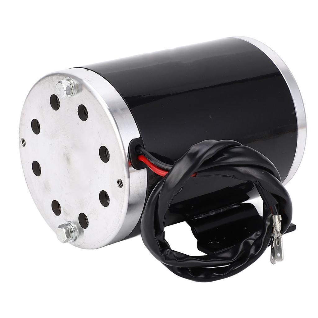 Elektrikli Scooter Bisiklet için Gaz Kolu ile 48V 1000W Yüksek Hızlı Fırçalı Motor 3000rpm Elektrik Motor Kontrol Cihazı Kiti