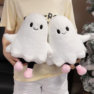 Simulation Cartoon Ghost Doll Toy Interactive Holloween Ghost Pillow  Birthday Parties