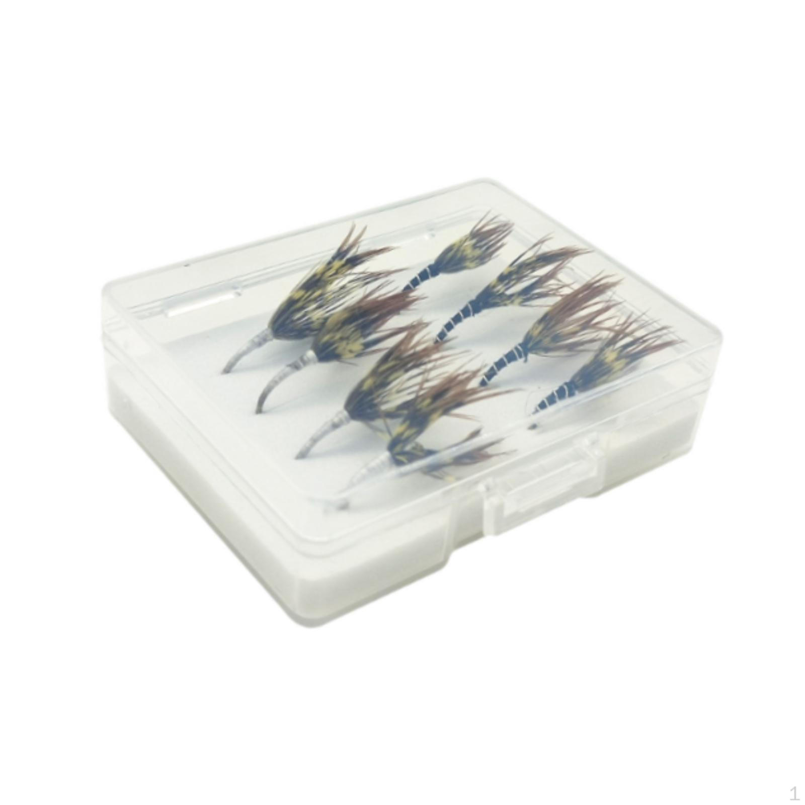 

8x Fly Fishing Lures Tackle with Hook Accessories Equipment Baits for