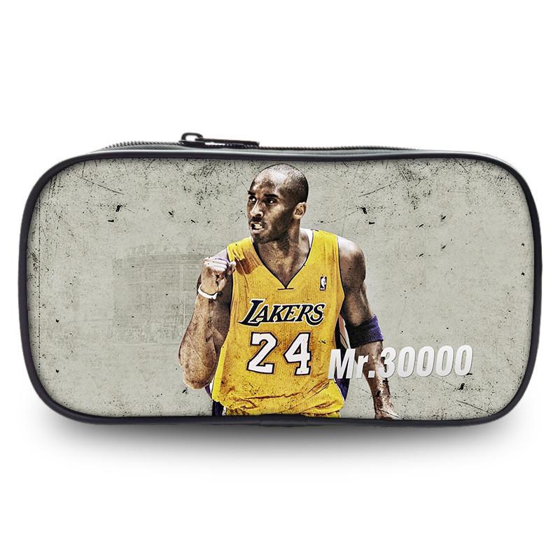 Trousse NBA Allstar Sac de Rangement Grande Capacité en Nylon pour Étudiants et Usage de Bureau