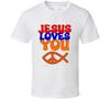 Jesus Loves You Groovy Jesus Christian Gift T Shirt