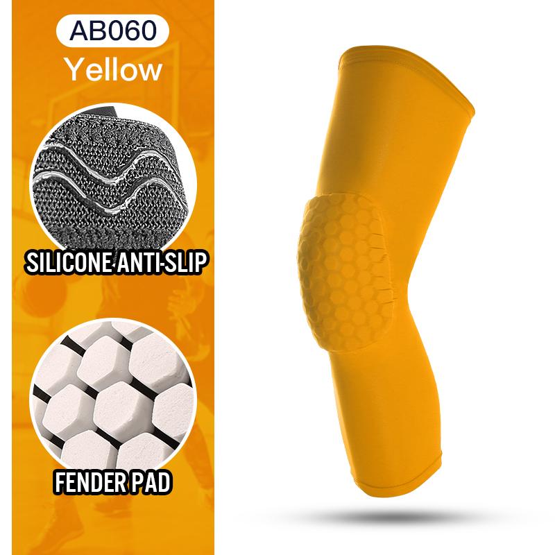 

Support Knee Brace Honeycomb Foam Knee Pads Basketball Volleyball Support Compression Leg Sleeve Support Sport Kneepad Fitness M