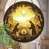 2D Atmosphere Wooden Decorations, Wall Ornaments, Home Decorations, And Doorplates