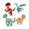 Children's Traffic Dinosaur Creative Three-dimensional Building Block Puzzle Toy