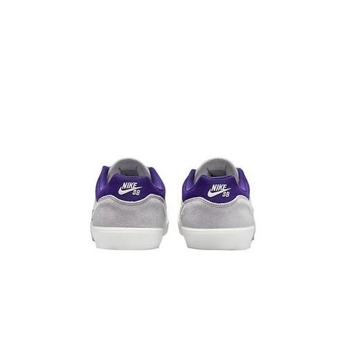 Nike Malor SB Gri Lup Violet Curte - FV6064-006