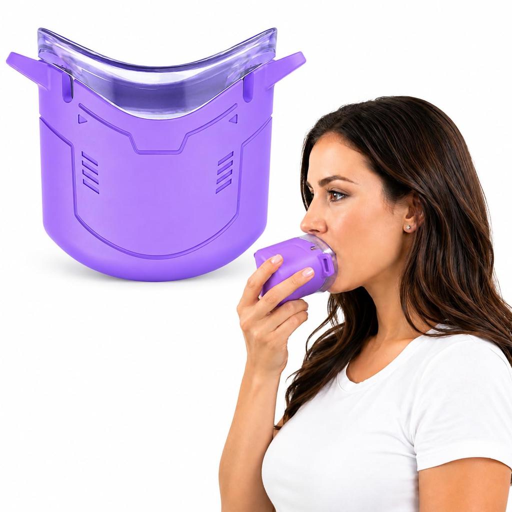 Vocal Dampener for Singers, Liquid Silicone Voice Dampener Mask, Portable Sound Dampening Device for Singing Practice, Warm-Ups, Speaking, Actors