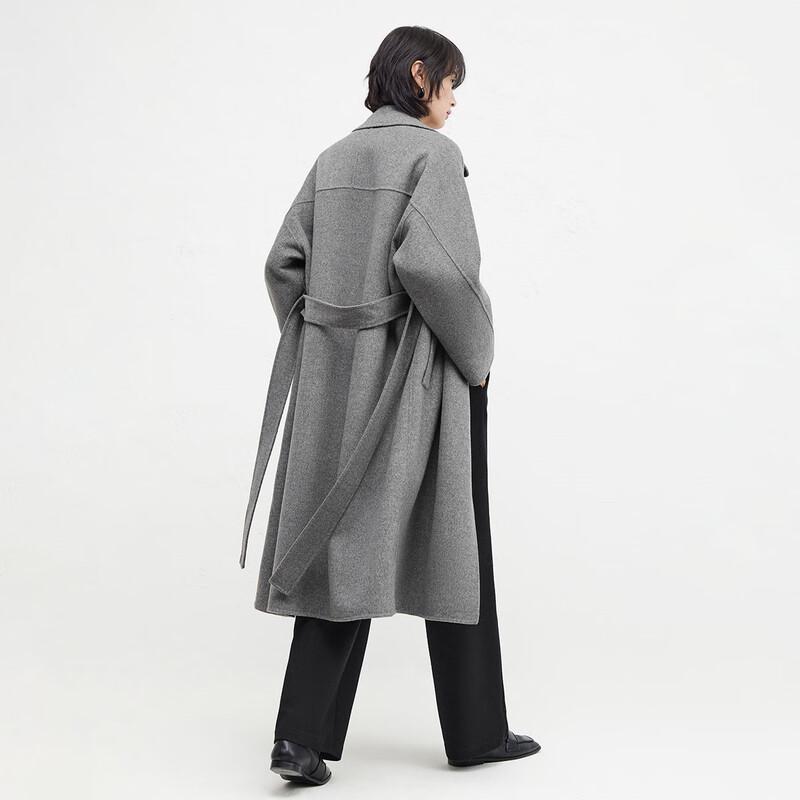 Women's Korean Style Mid-length Wool Blend Coat
