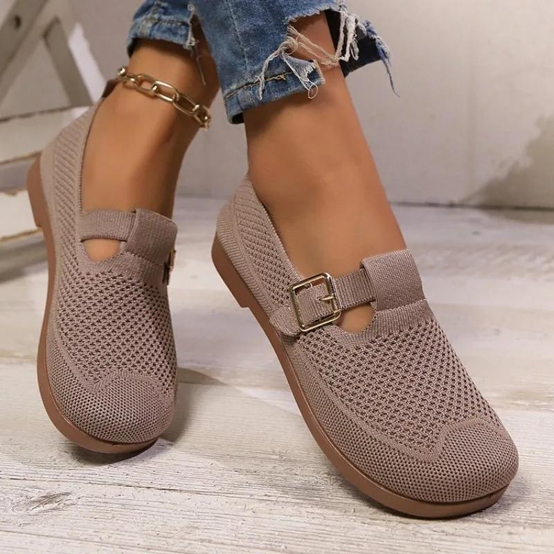 

Модные женские легкие спортивные шнурки с застежками-липучками, удобные, повседневные, дышащая сетка, подходят для ходьбы, туфли-бобы 41 коричневый