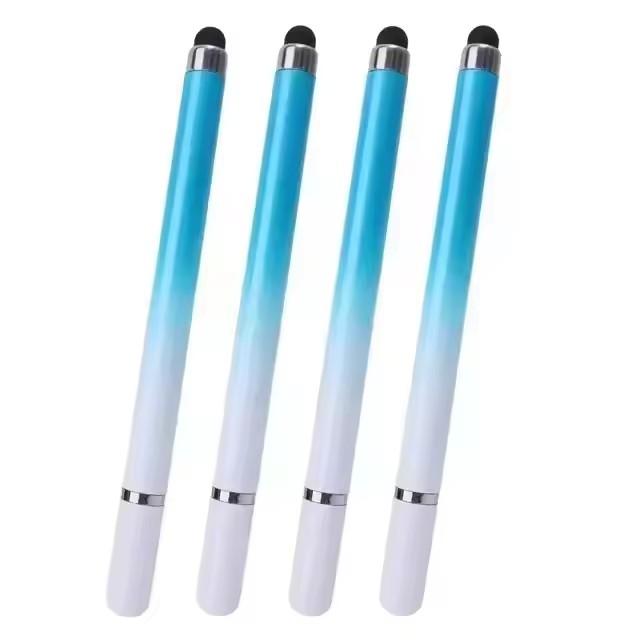2 in 1  Stylus Pen For Tablet Mobile Android IOS Phone iPad Accessories Drawing Tablet Pens Capacitive Screen Touch Pen