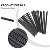 40pcs Black PP Welding Rods Black PP PP Rod For Welding Plastic