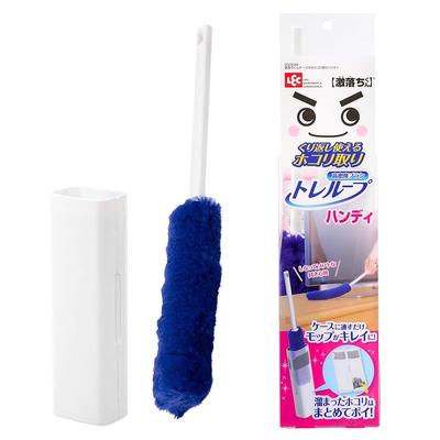LEC Gekiochi-kun High-Density Brush Treloop (Handy) Reusable Dust Remover / Cleans the Mop by Running It Through the Case.