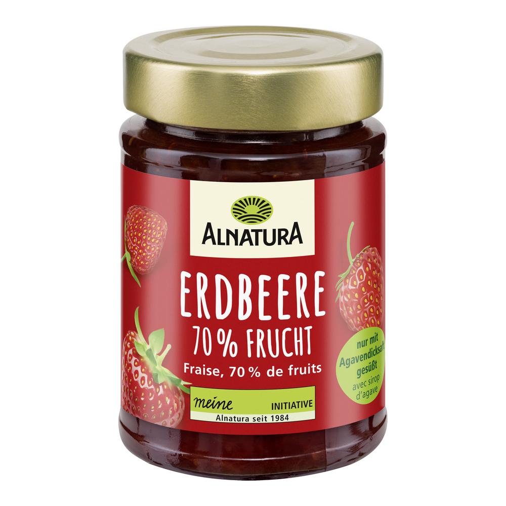 Alnatura 70% Fruit Pulp Agave Syrup Strawberry Jam 200G