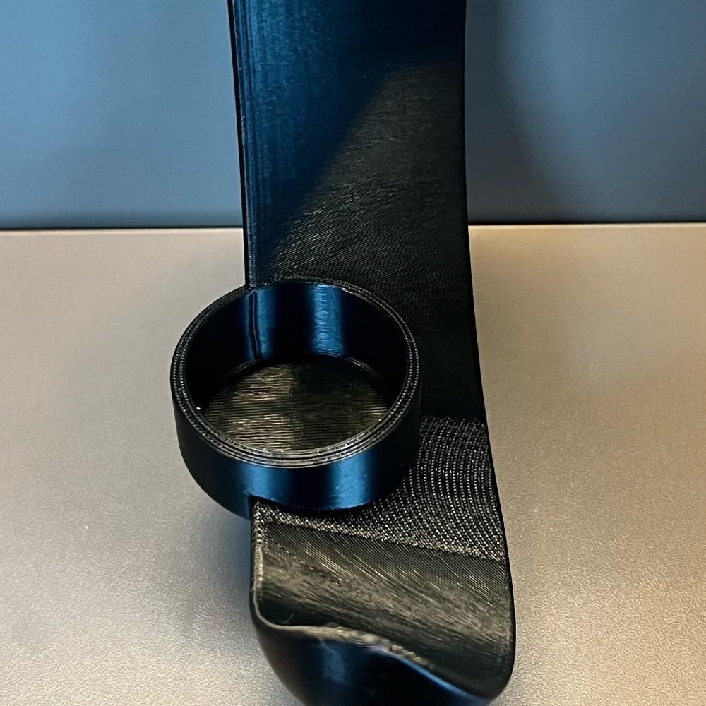 Dekorativní květináče ve tvaru měsíce Moderní držák na květiny 3D tištěné měsíční vázy Stolní dekorace