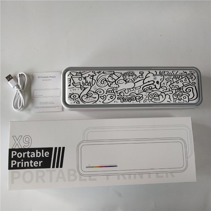 Germany 2026 A4 Portable Bluetooth Thermal Printer X9: Compact Student-Friendly Error Correction Tool